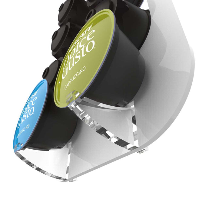 Dolce Gusto Pod Clips, spare clear acrylic clips to suit your Dolce Gusto pod holder